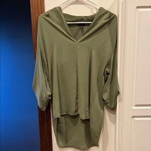 Olive Green Women's Blouse